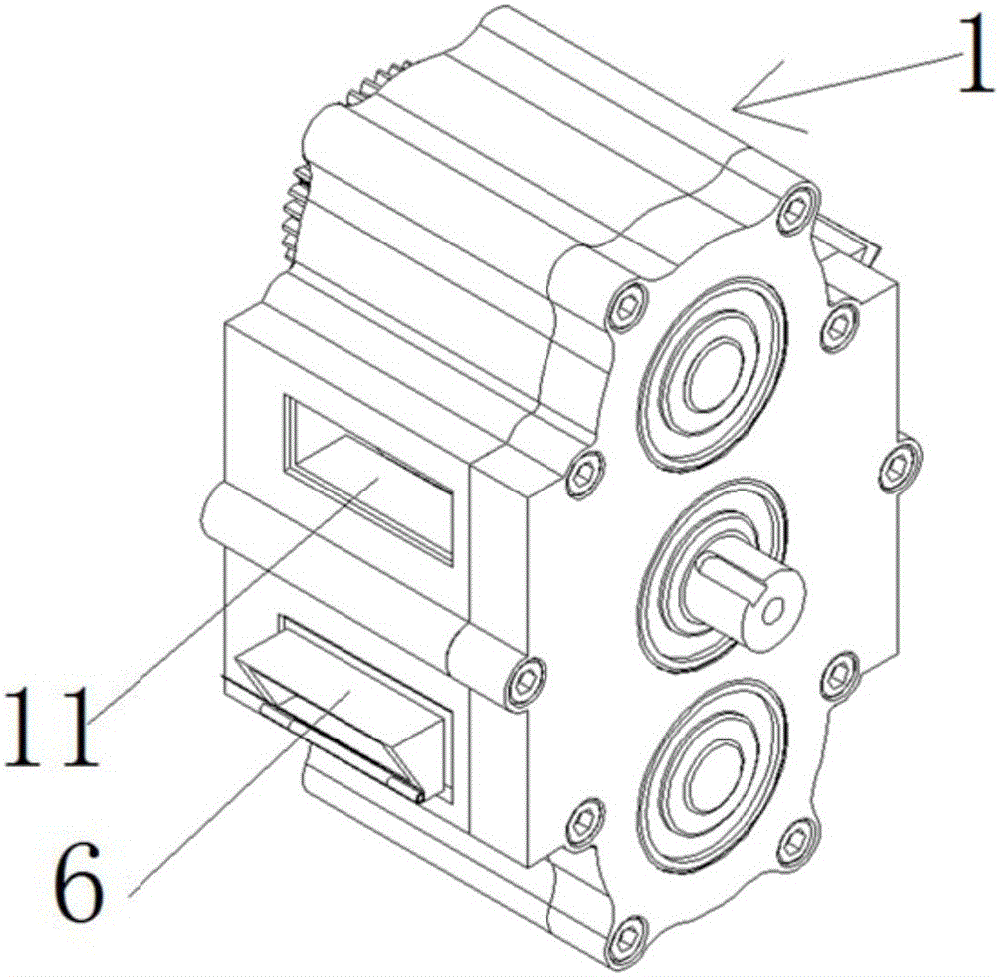 Three-rotor displacement pump