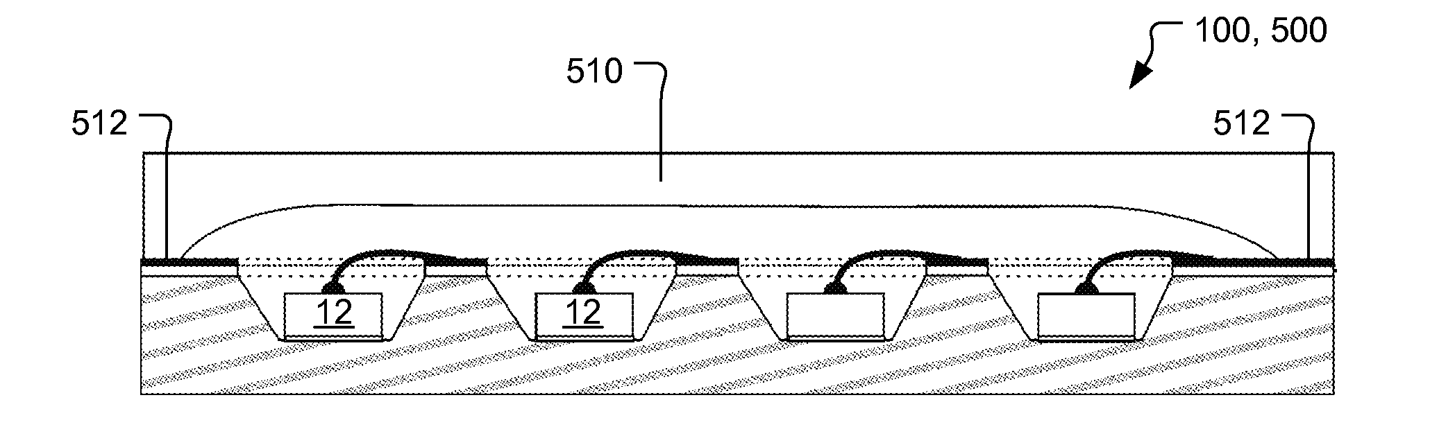Light-emitting diode package assembly