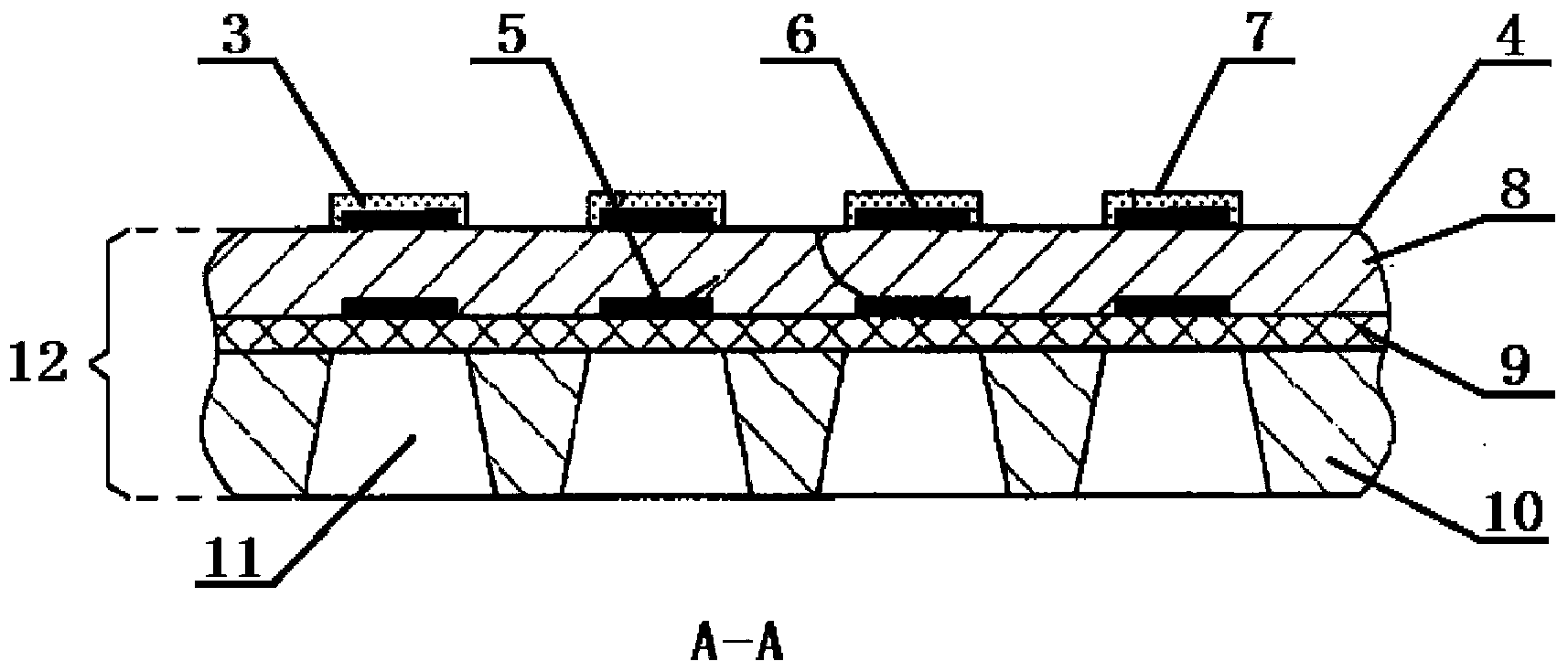 Infrared sensor manufacturing method of Zigbee