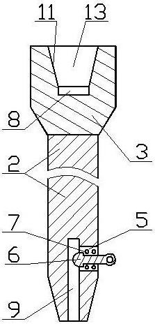 High-voltage power transmission device