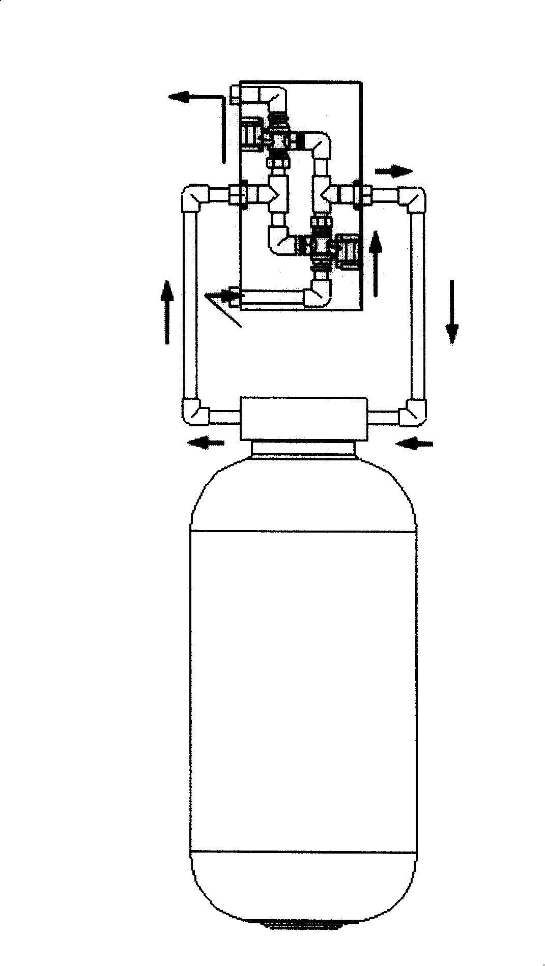 Water purifying machine