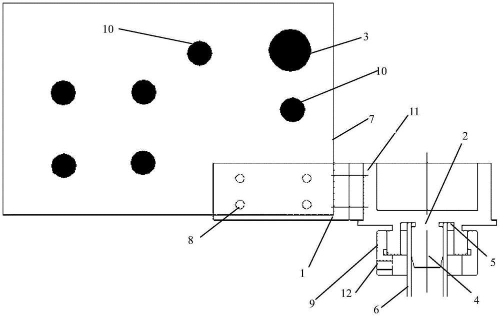 Method and device for measuring center point of pipeline end face