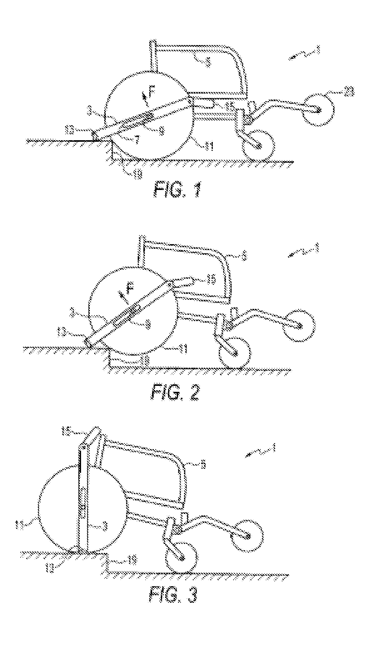 Step climbing wheelchair