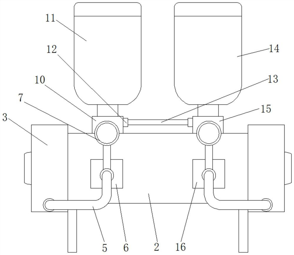 Double-liquid high-pressure filling machine