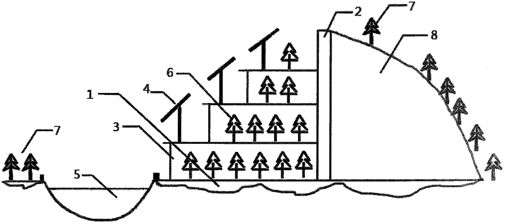 Method for comprehensively treating deserted mine