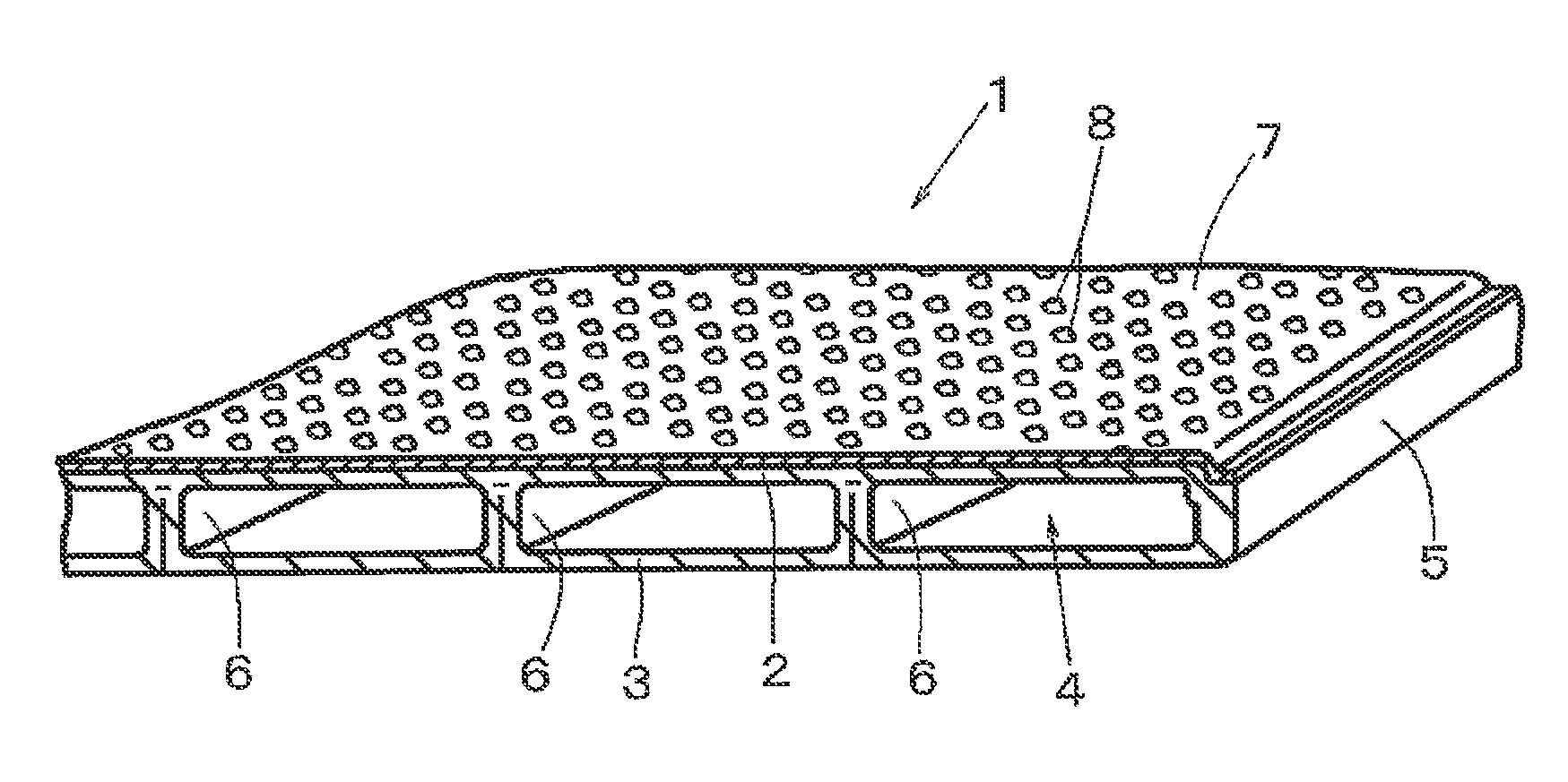 Vehicle interior panel and producing method thereof