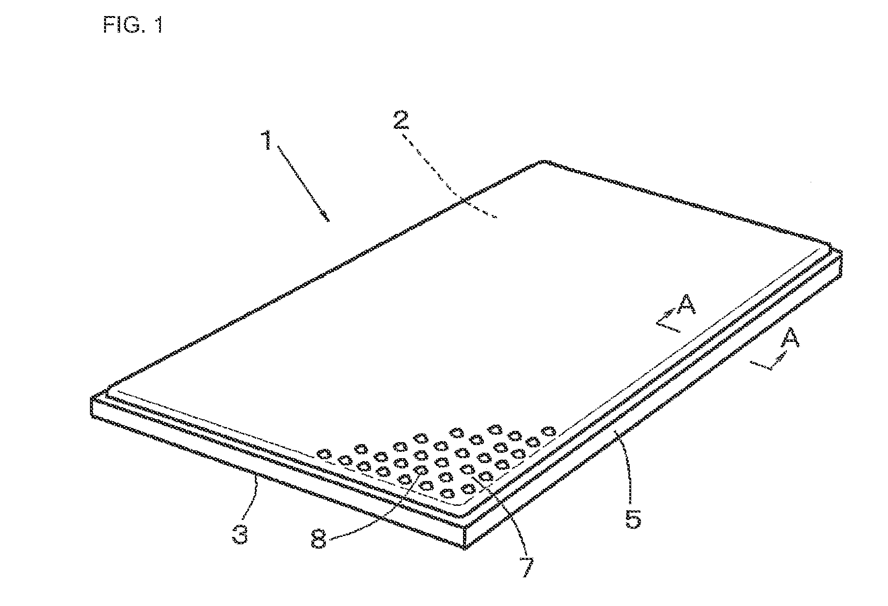 Vehicle interior panel and producing method thereof