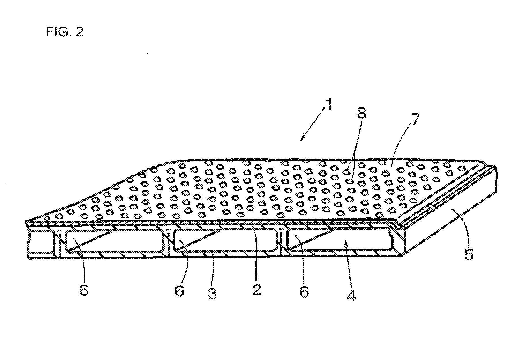 Vehicle interior panel and producing method thereof