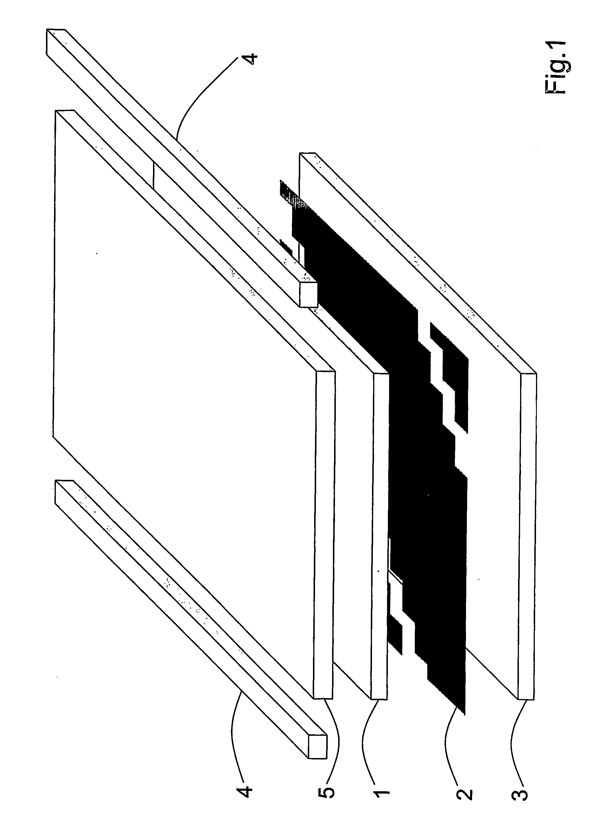 Arrangement for two-dimensional or three-dimensional representation