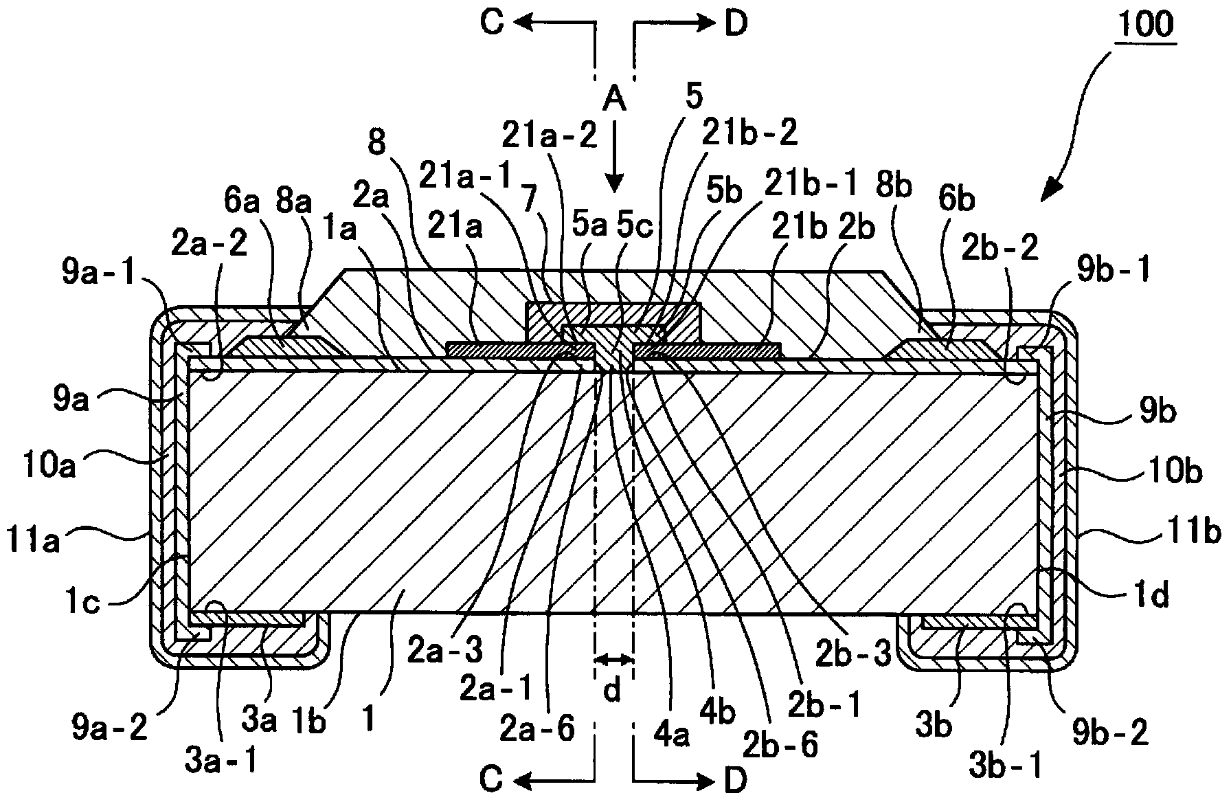 Electrostatic protective component and method for manufacturing same