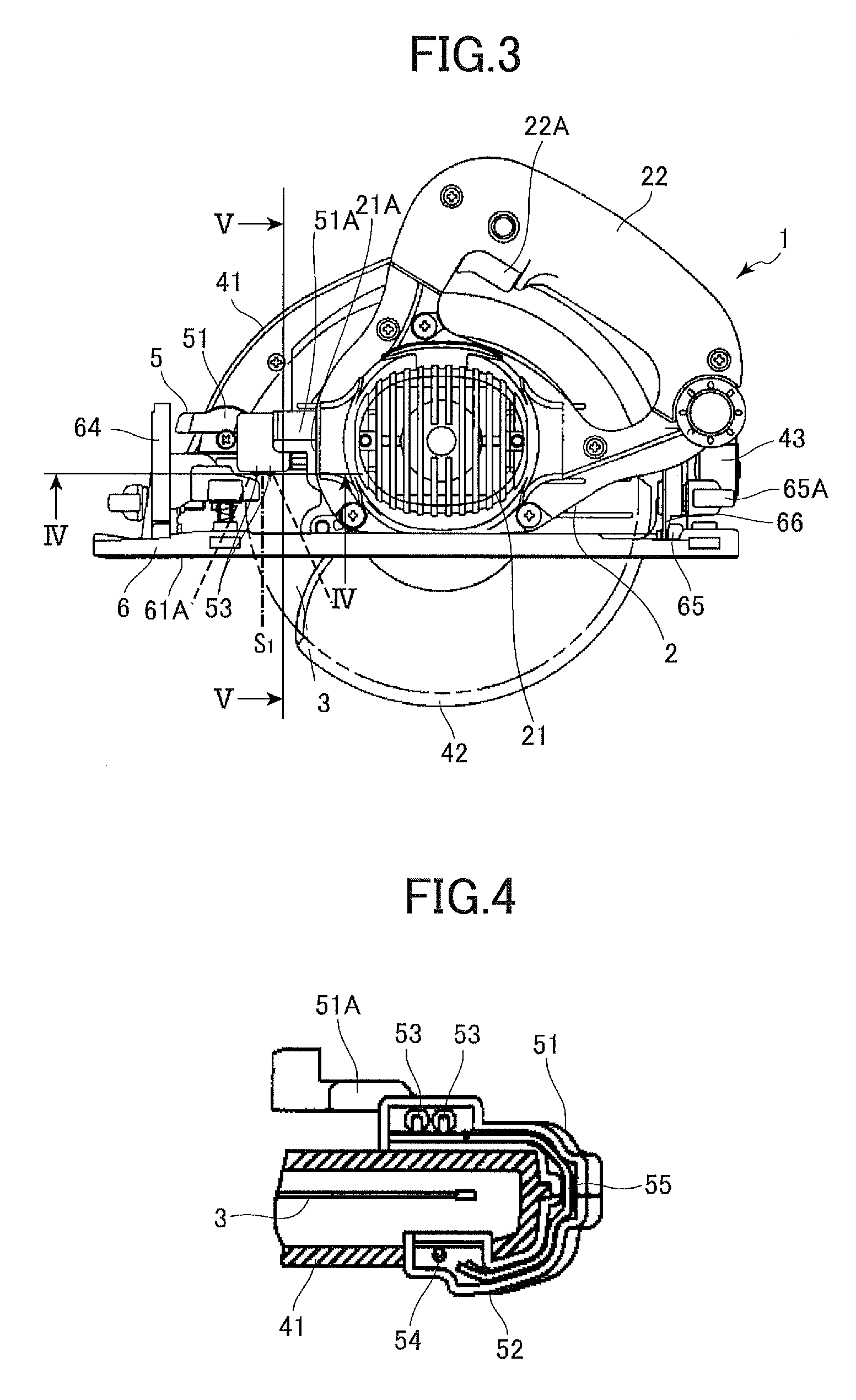 Portable circular saw having light irradiation unit