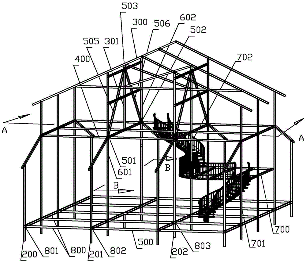 Removable villa structure