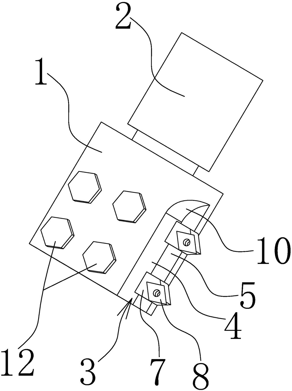 Coaxial hole processing cutter