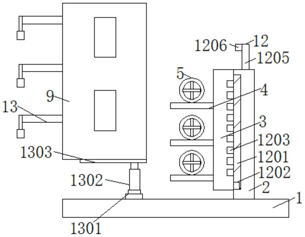 Novel cable rack