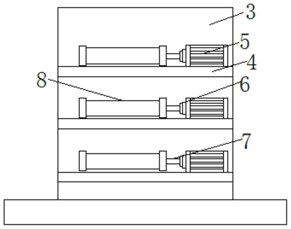 Novel cable rack