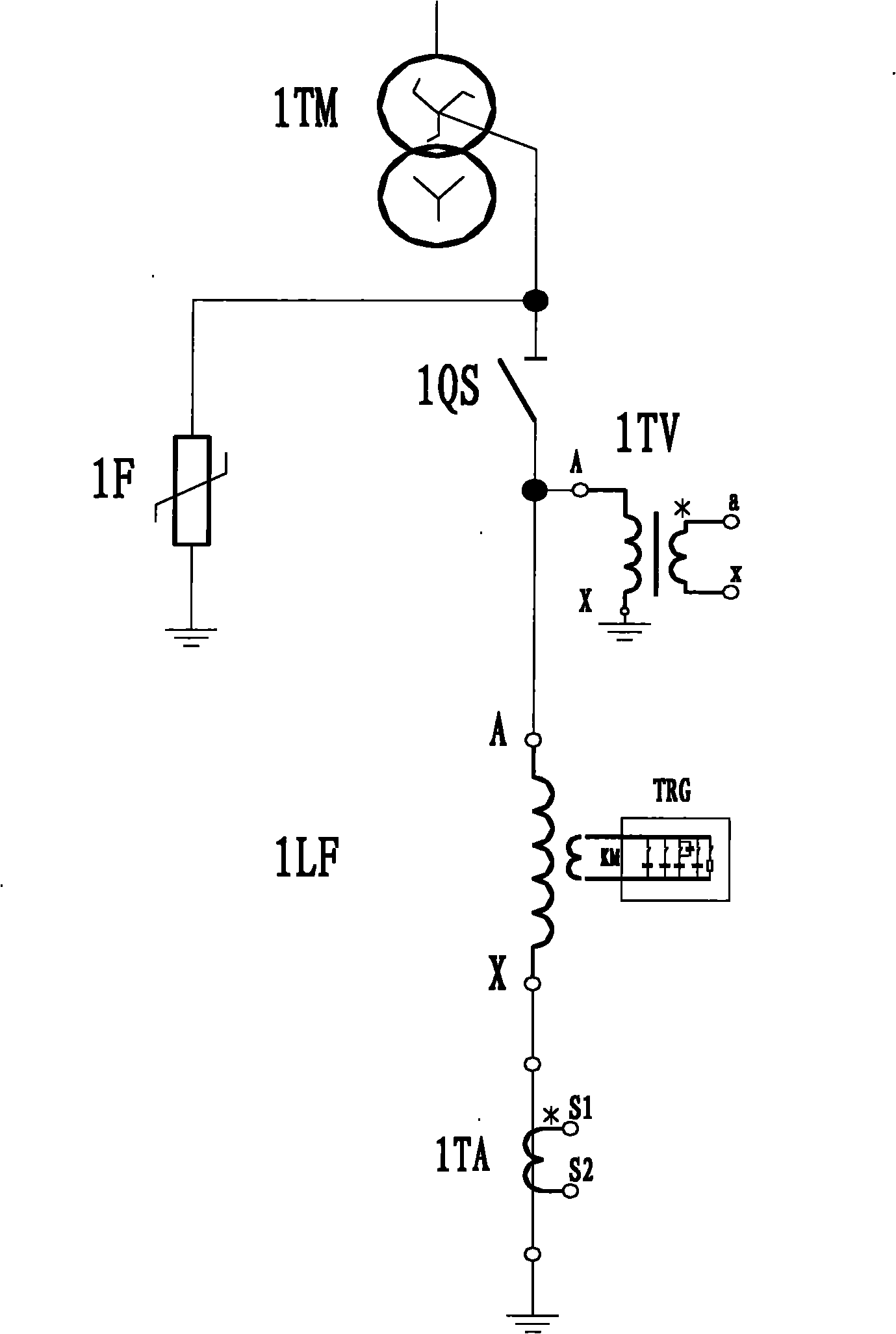 Capacitance-adjusting type arc suppression coil complete device and operation mod of same