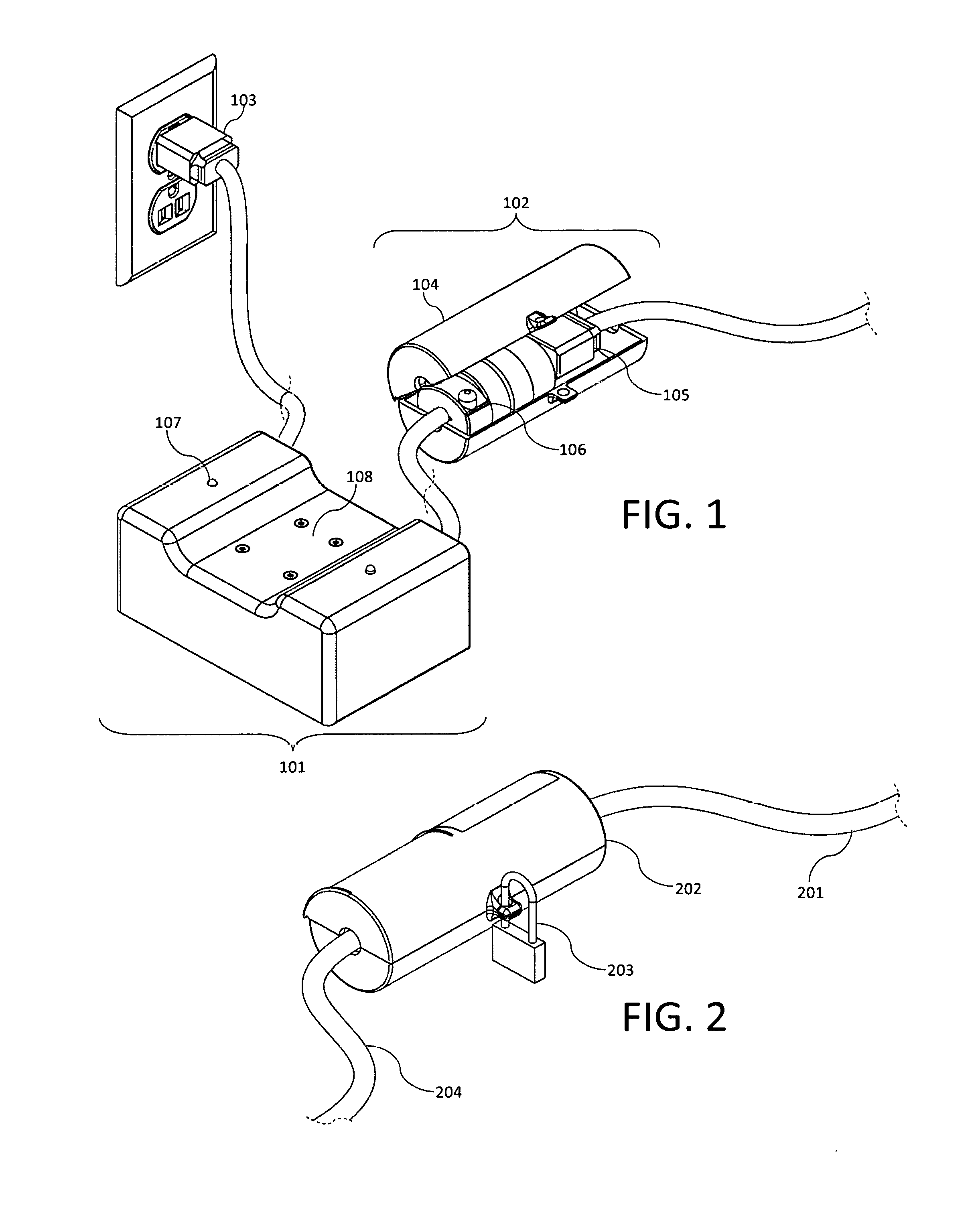 Card operated power plug interruptor/monitor and method of use