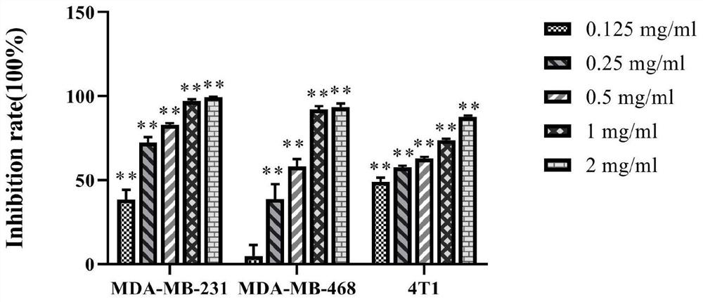 Application of Jinfei capsule in preparation of anti-breast cancer drugs