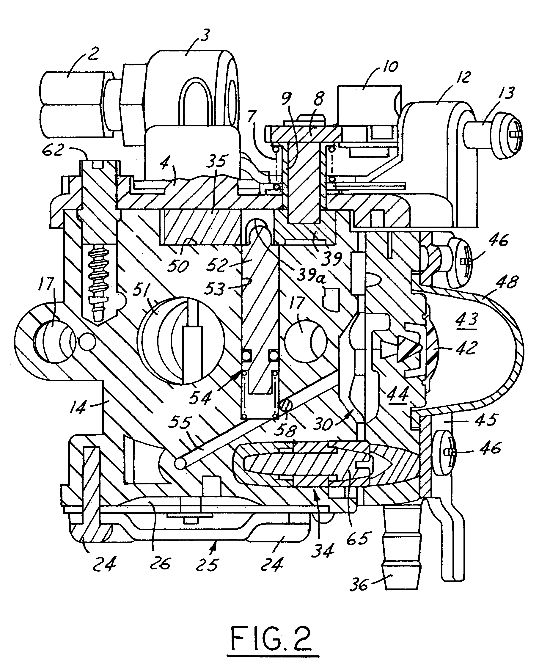 Rotary throttle valve carburetor