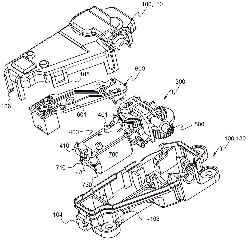 Door lock device for washing machine