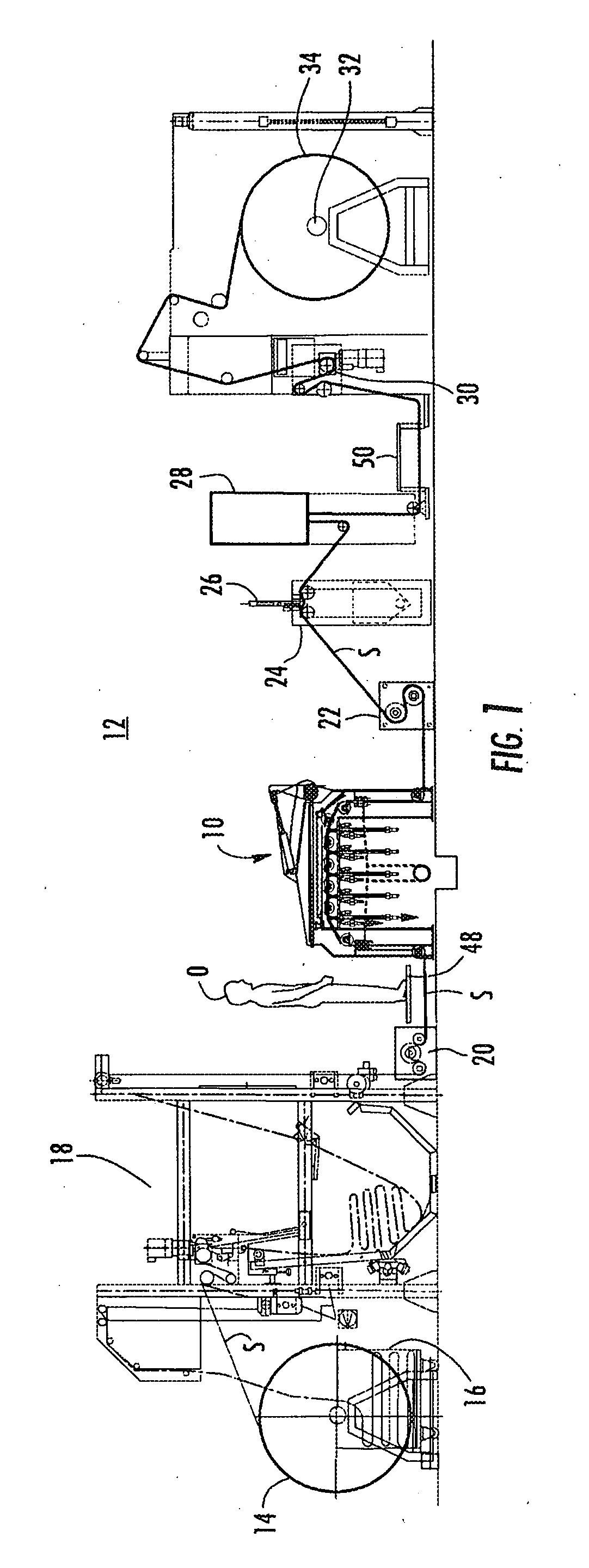 Apparatus for dyeing textile substrates with foamed dye