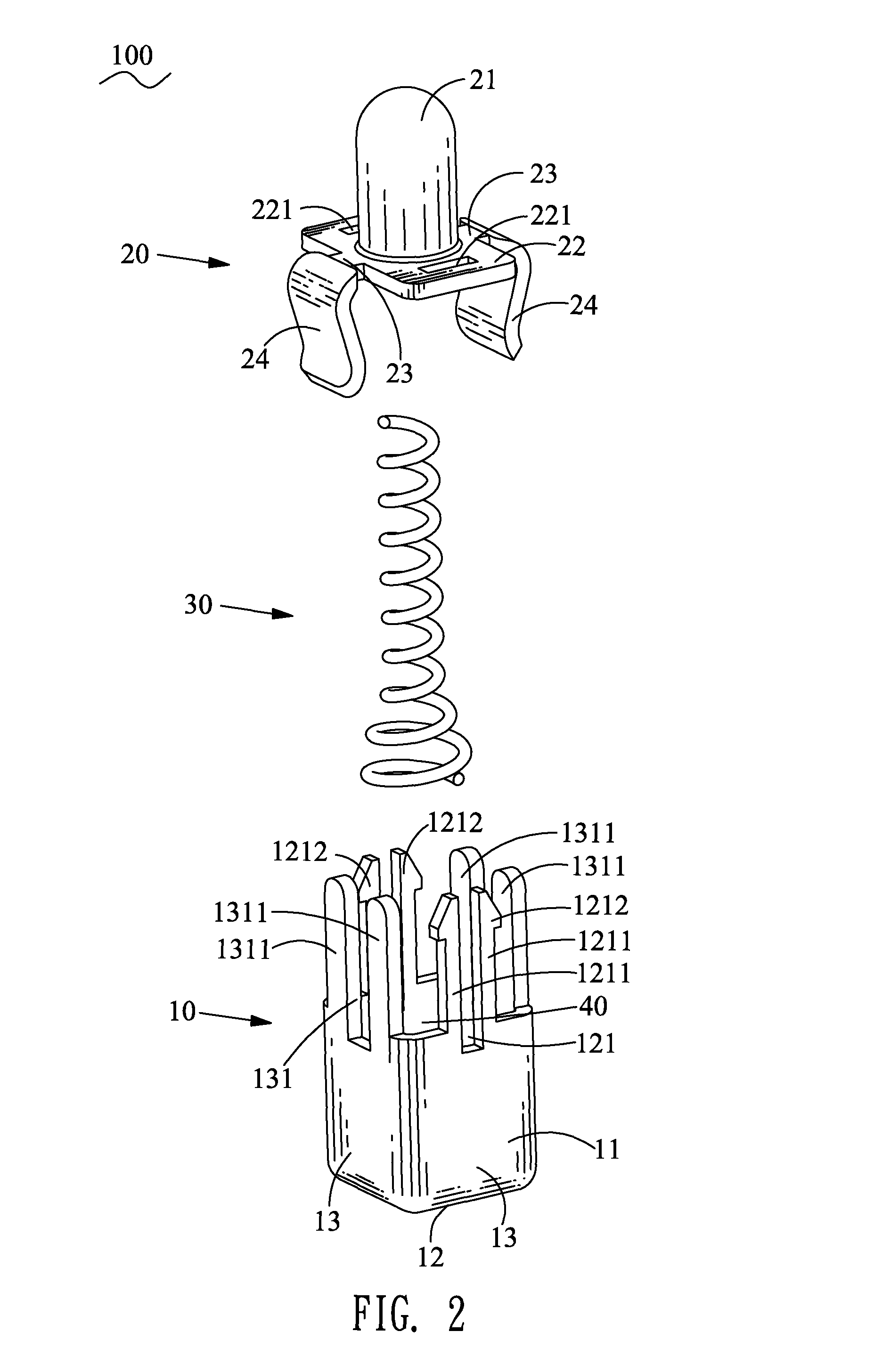 Probe connector
