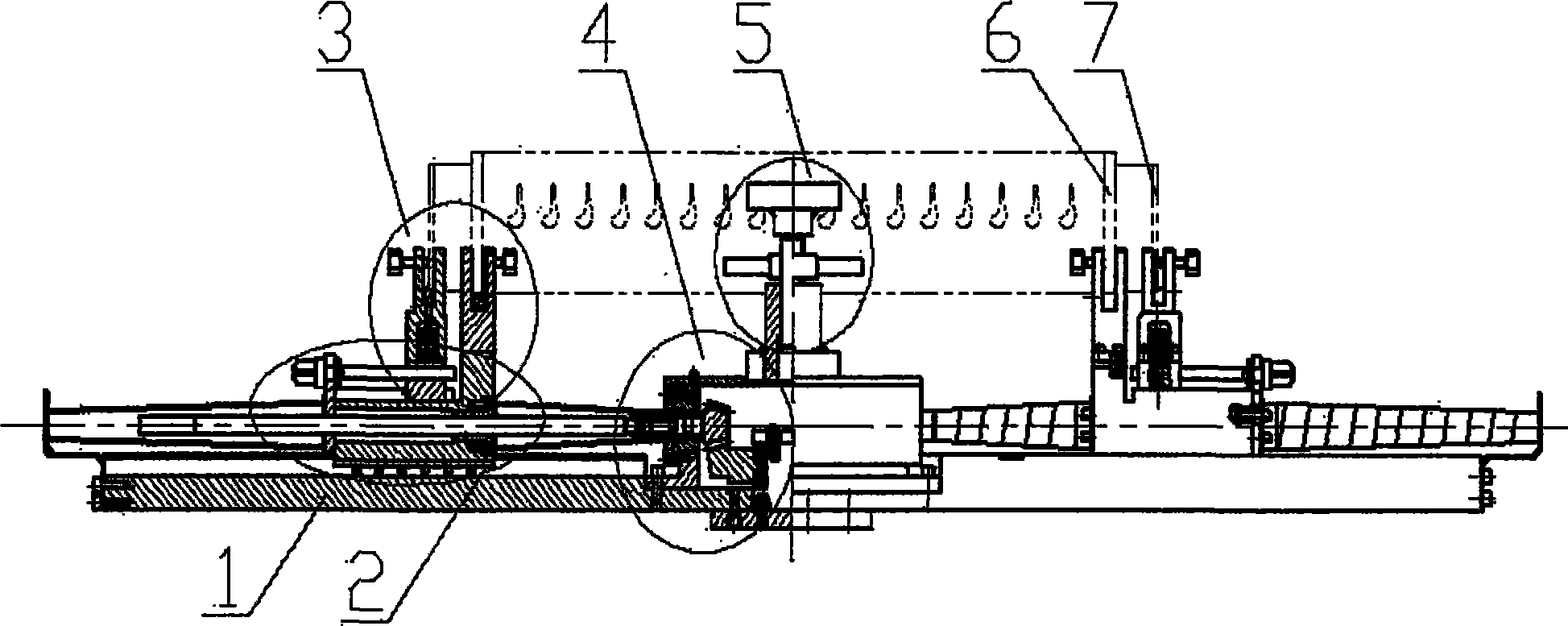 Steam turbine blade-cascade assembling frock