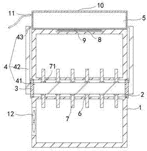 Water-cooling radiating computer case