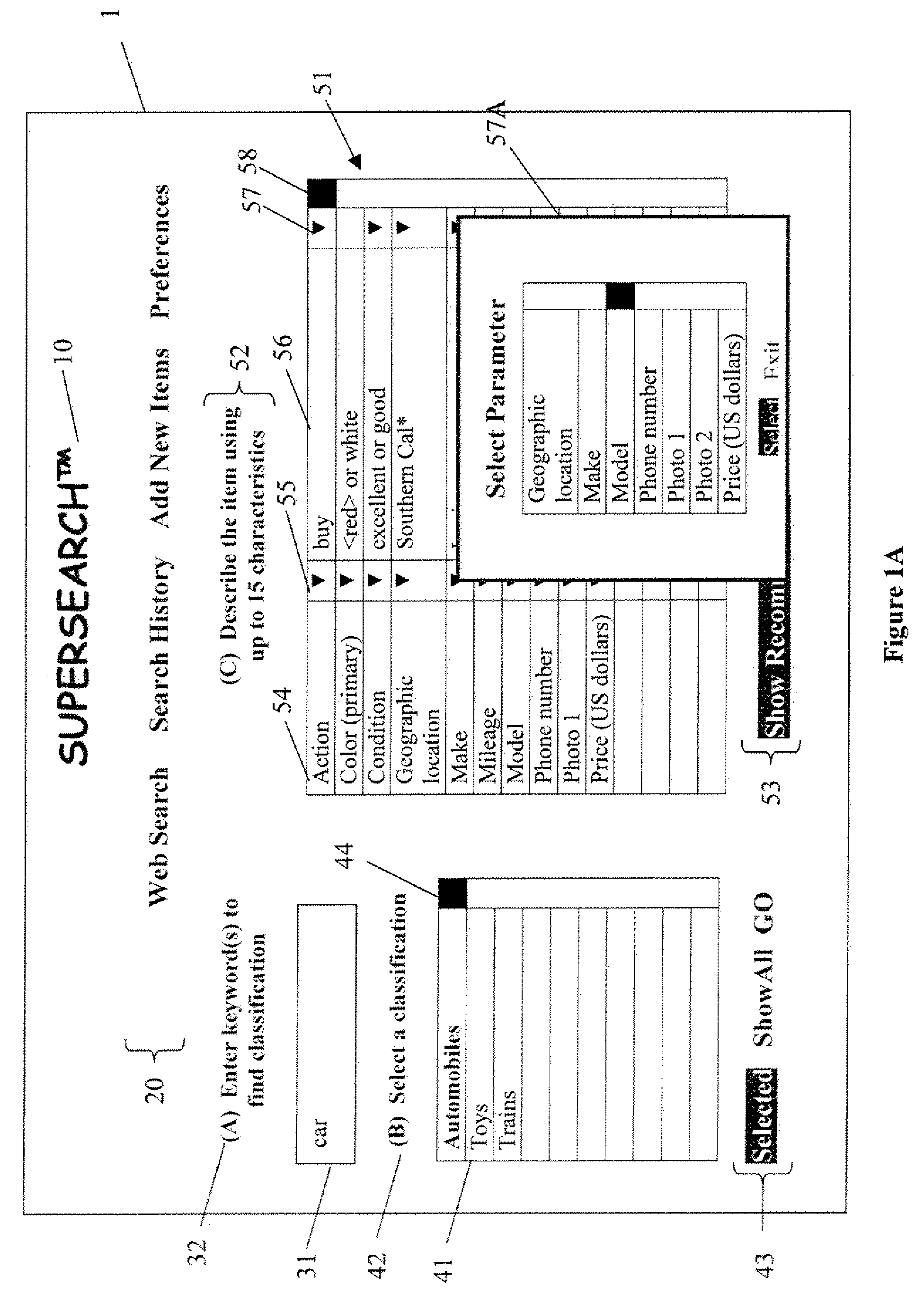 Systems And Methods For Storing And Retrieving Goods And Services Information Using Parameter/Value Databases