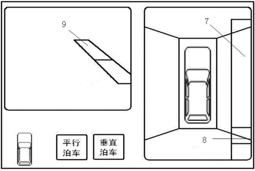 Guide type parking system and guide type parking method