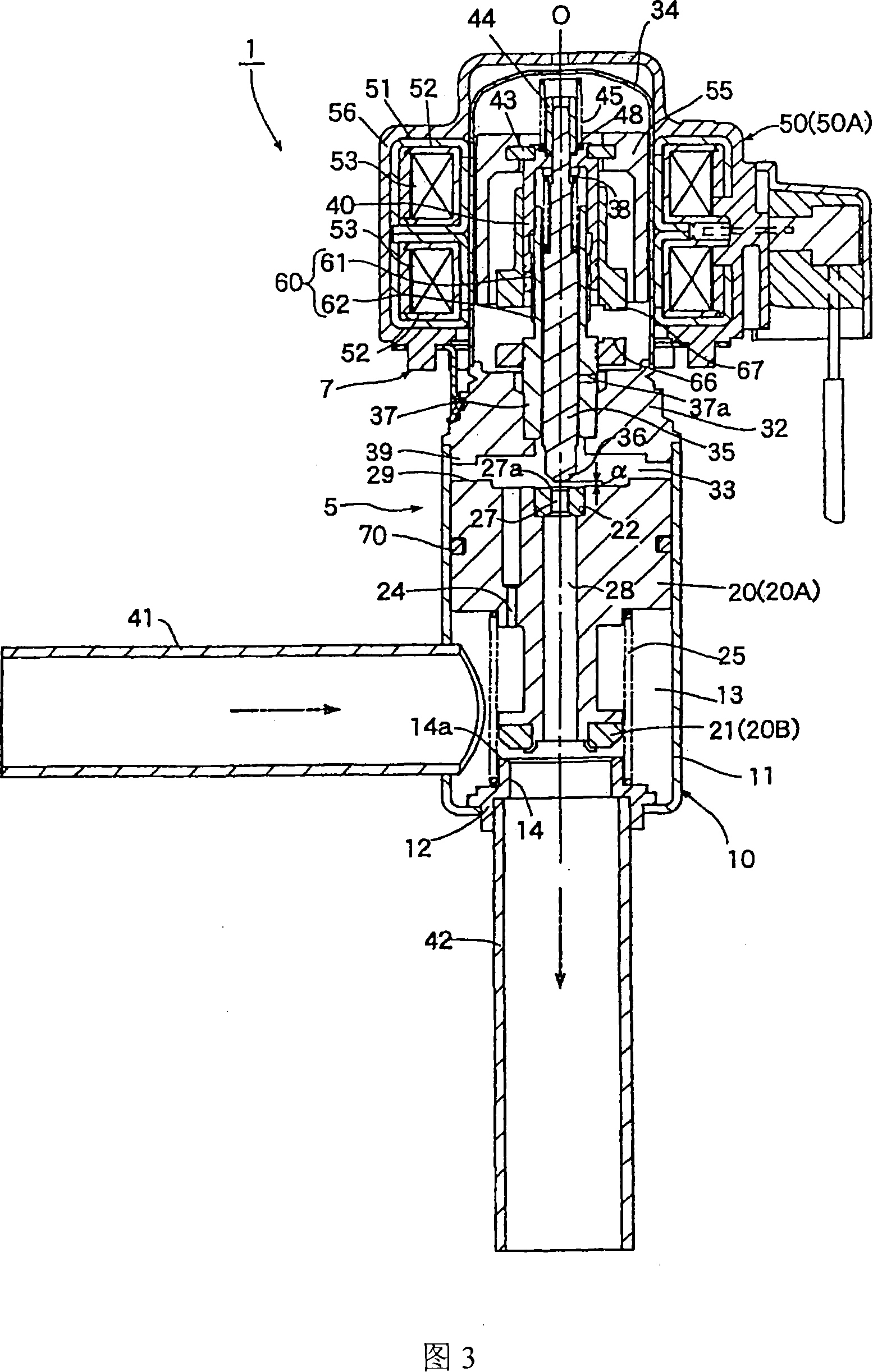 Pilot type control valve