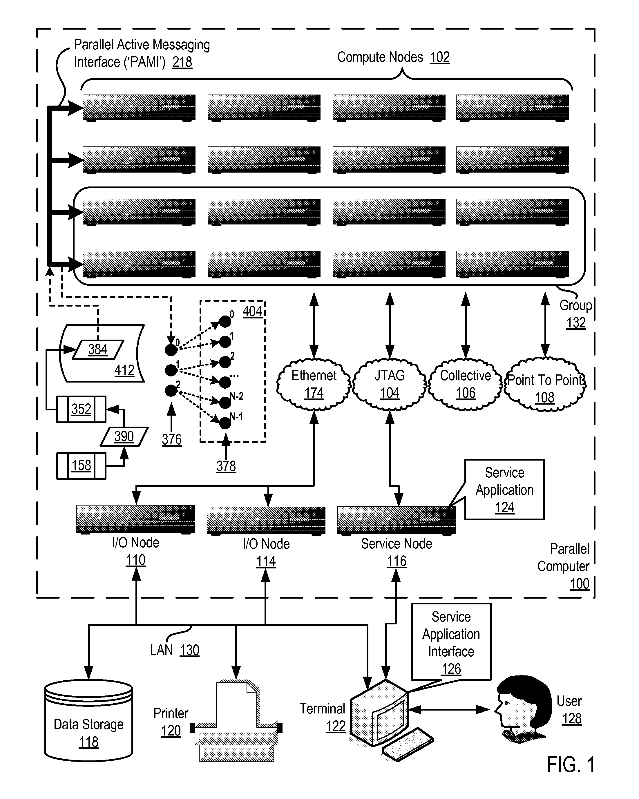Endpoint-Based Parallel Data Processing In A Parallel Active Messaging Interface Of A Parallel Computer