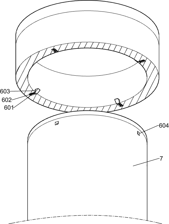 Device for additionally installing rubber sleeve on flange accessory