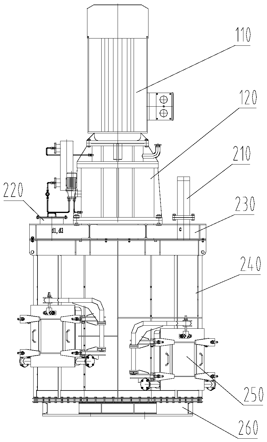 Vertical Wet Ball Mill