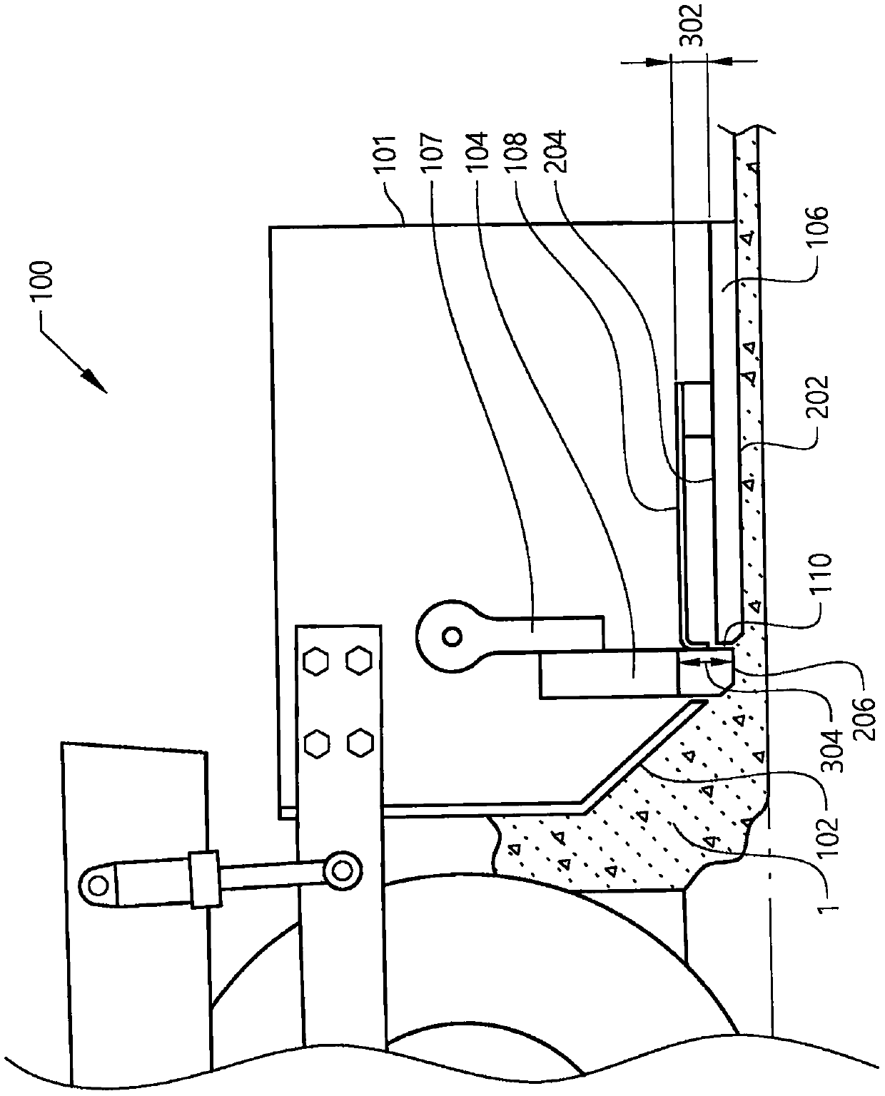 A screed arrangement