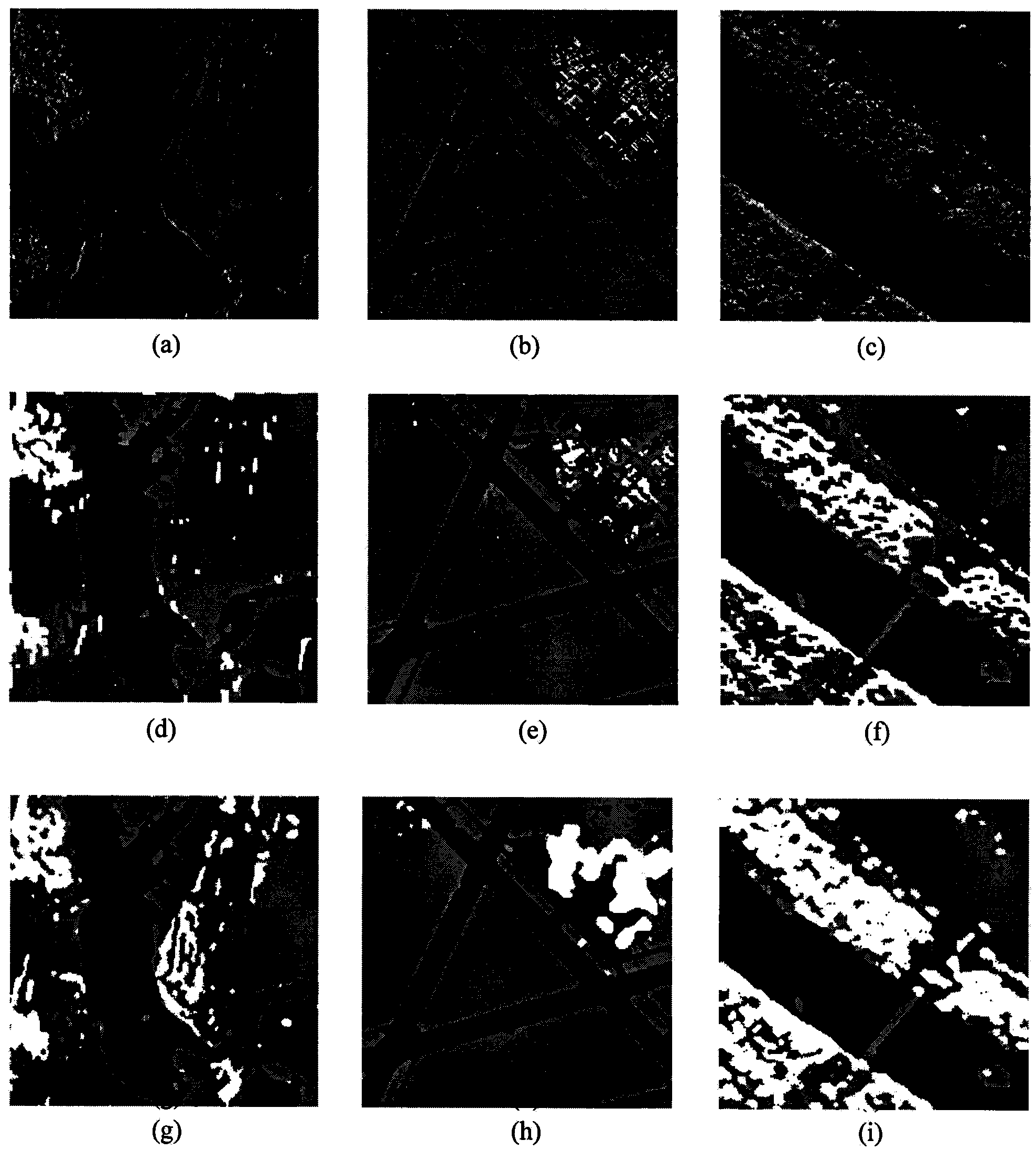 SAR (synthetic aperture radar) image segmentation method based on fuzzy triple markov fields