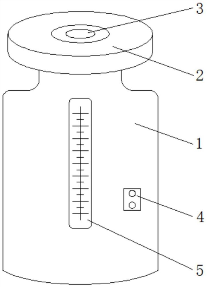 Medicine mixing device for infusion room