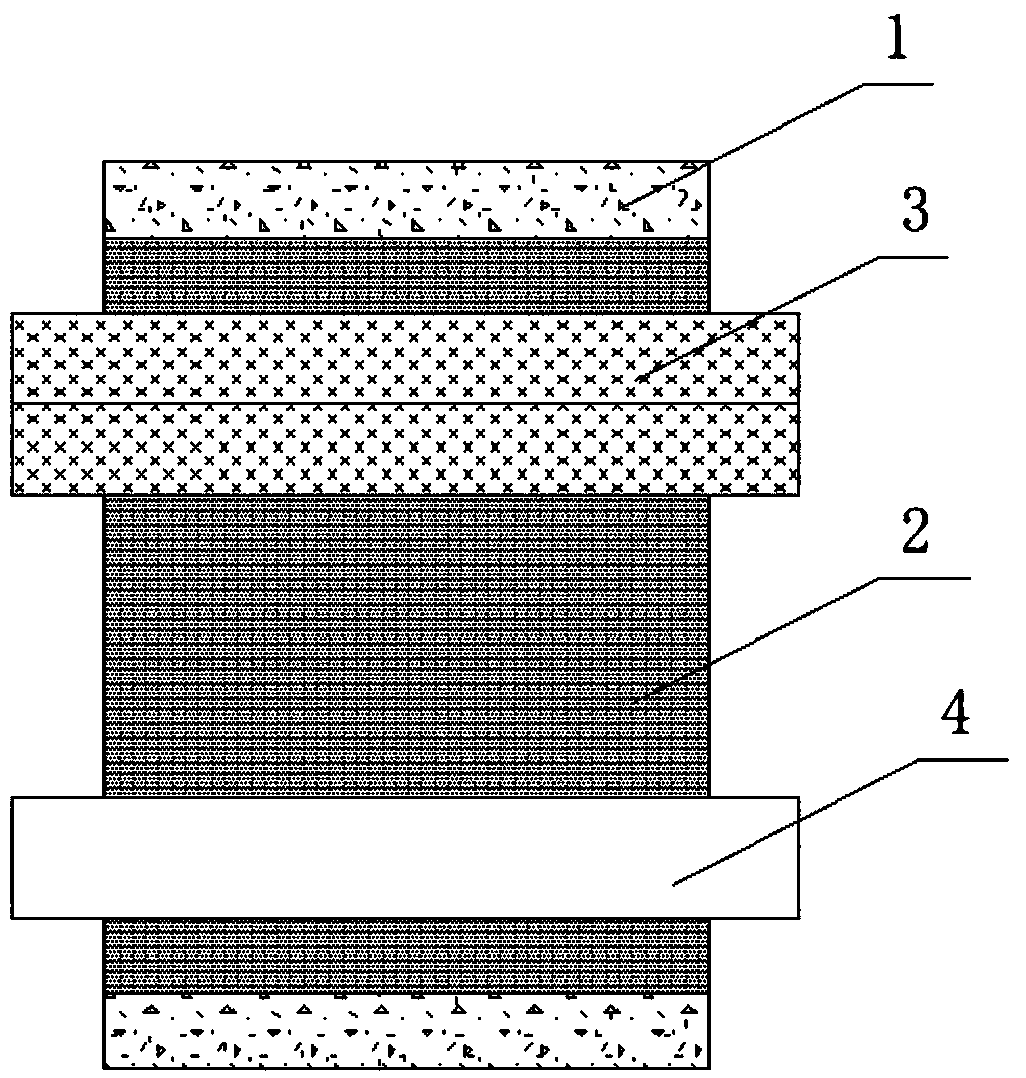 Flexible silicone elastomer and preparation method and application thereof