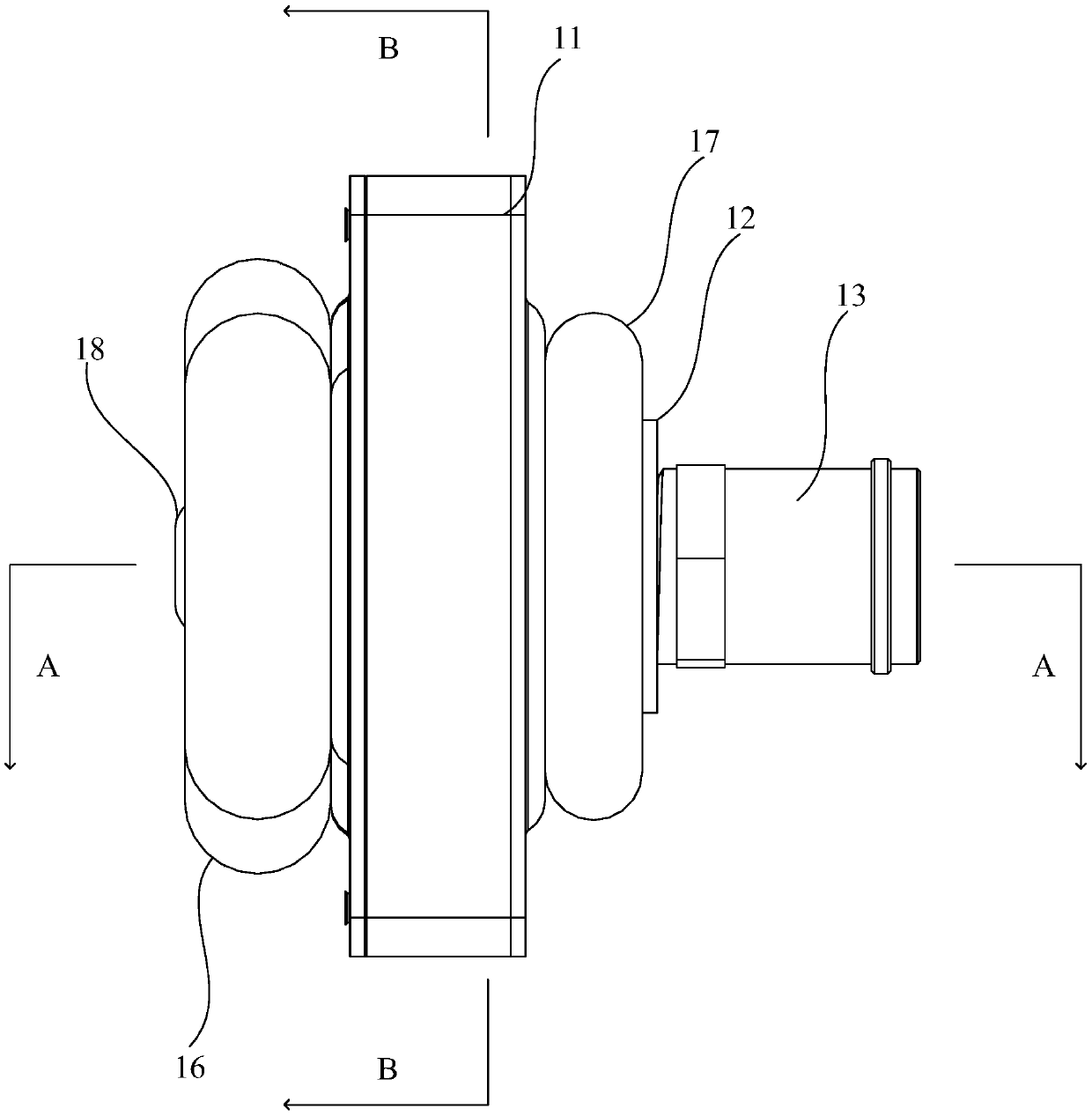 Liquid cooling plug-in assembly, liquid cooling plug-in device and battery pack assembly