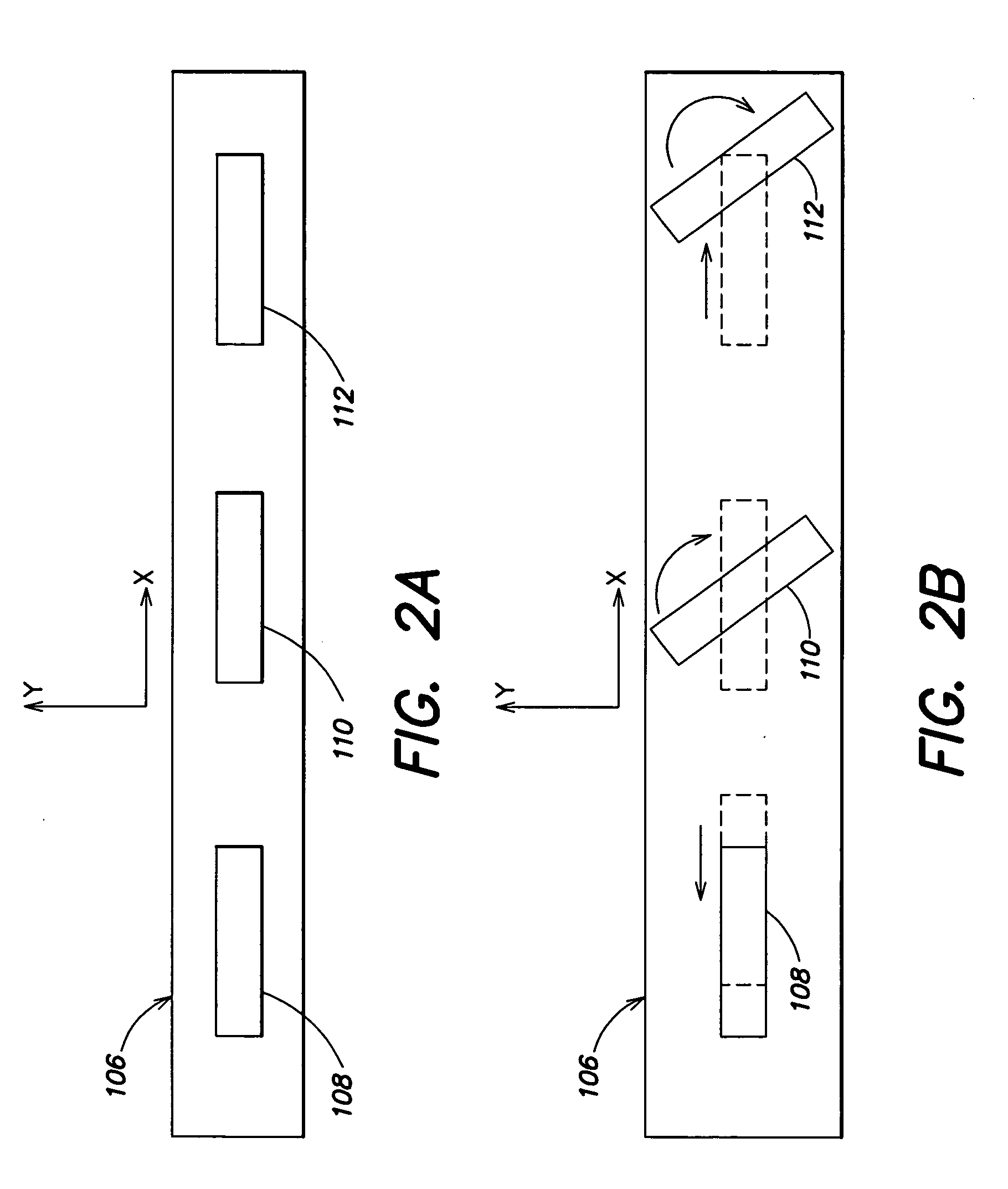 Apparatus and methods for an inkjet head support having an inkjet head capable of independent lateral movement