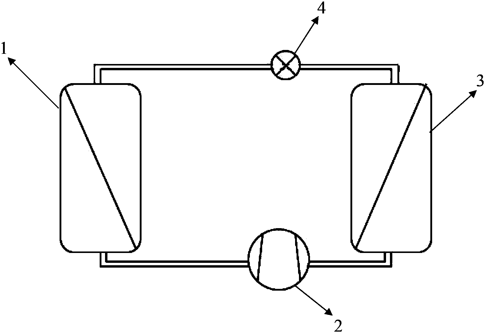 Air-conditioning system for machine room