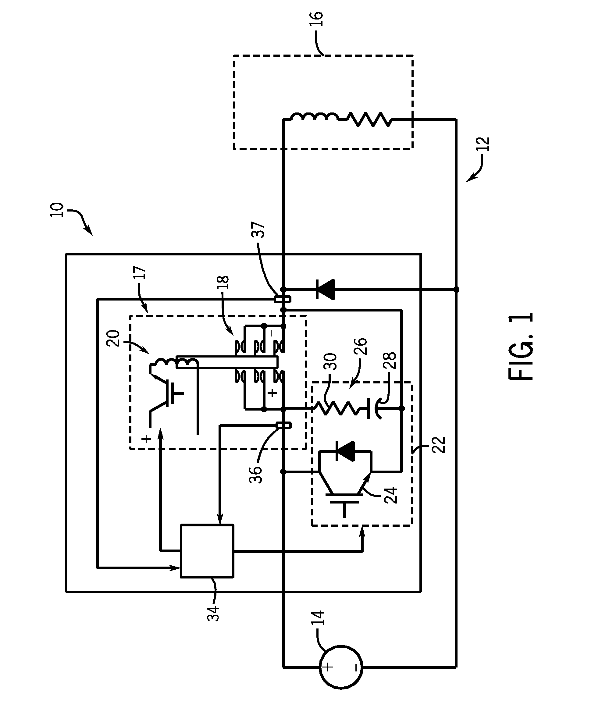 Hybrid bi-directional DC contactor and method of controlling thereof