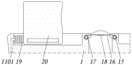 Self-adaptive physical therapy pillow with pressure relieving function for neurology department and pressure relieving method of self-adaptive physical therapy pillow
