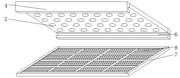 Paint baking device provided with quick drying function and used for automatic machining of mobile phone parts