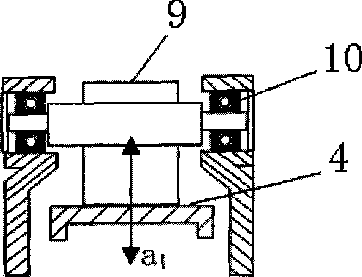 High overload and linear vibration composite test device