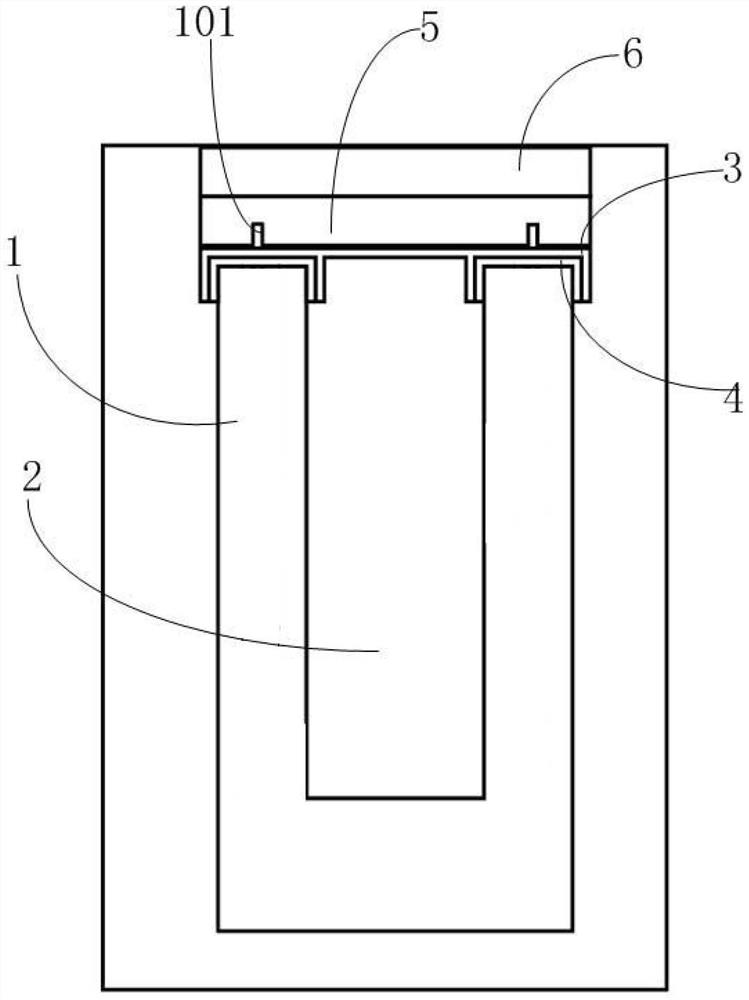 Prefabricated and assembled composite vibration isolation barrier and construction method thereof