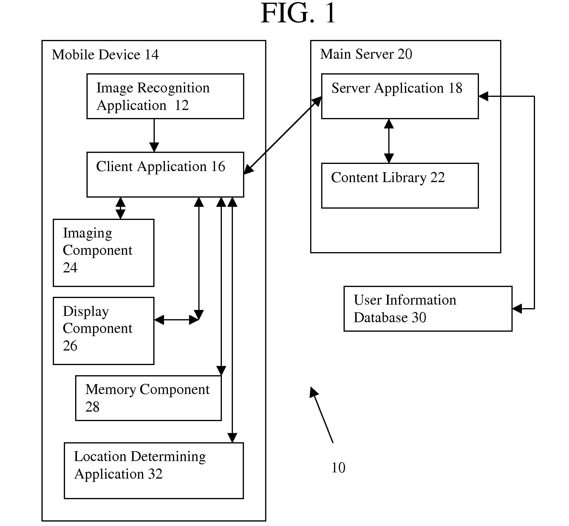 Augmented reality platform and method using letters, numbers, and/or math symbols recognition