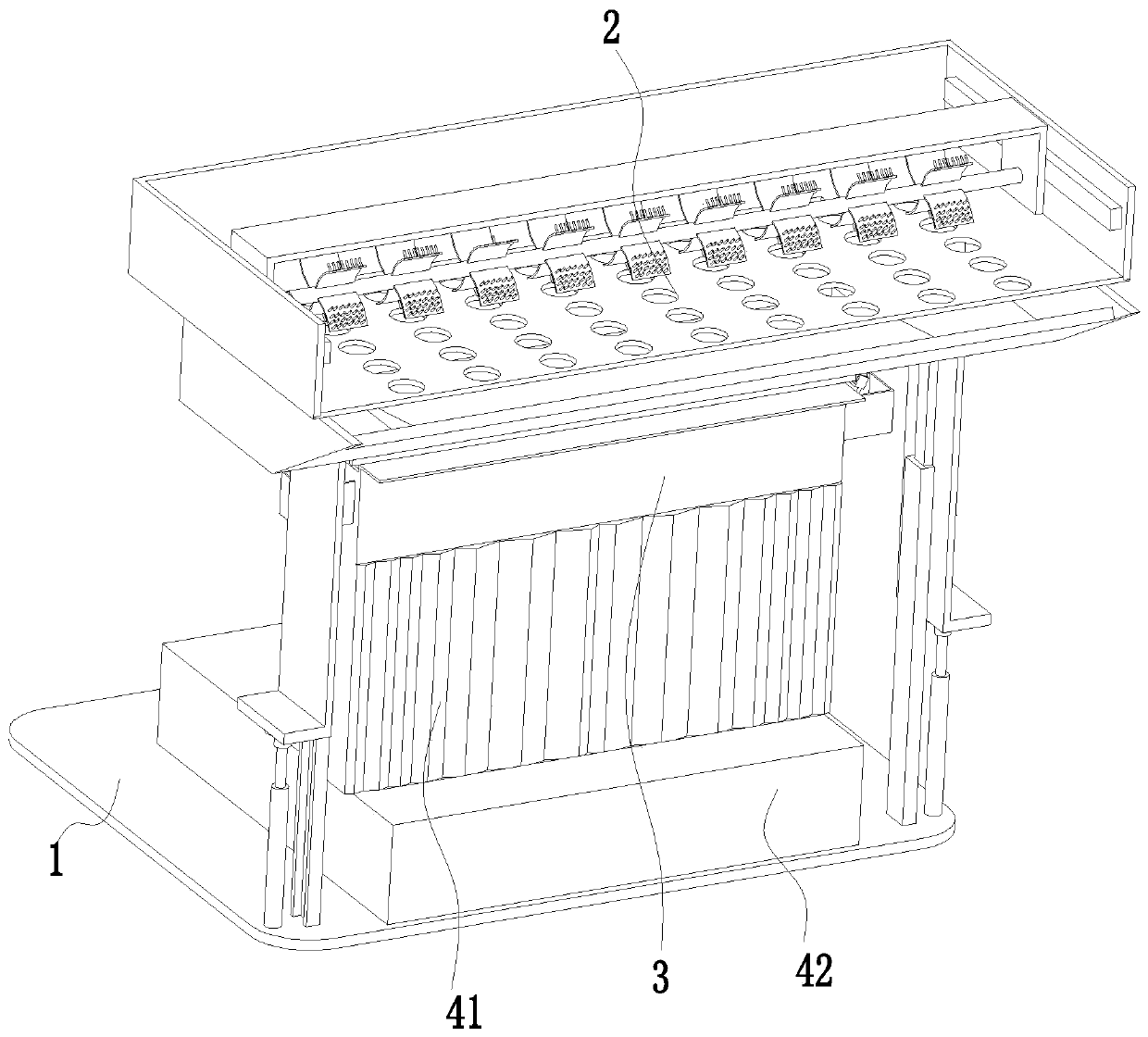 A rainwater automatic collection and purification tool and rainwater collection and purification method