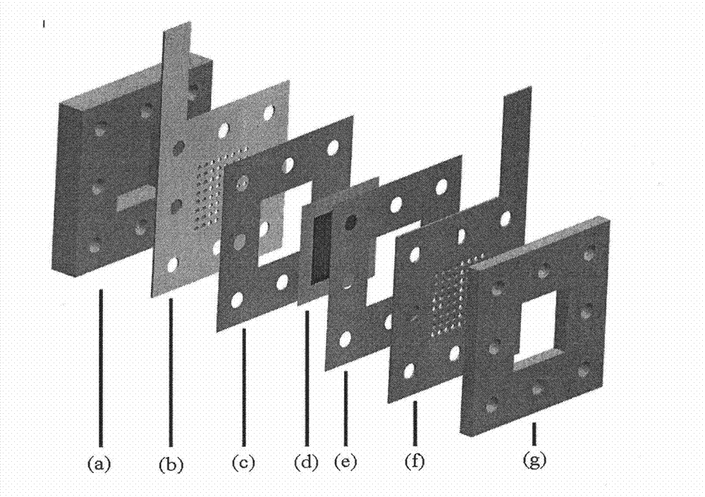 Structure of direct alcohol fuel cell membrane electrode aggregate and preparation method thereof