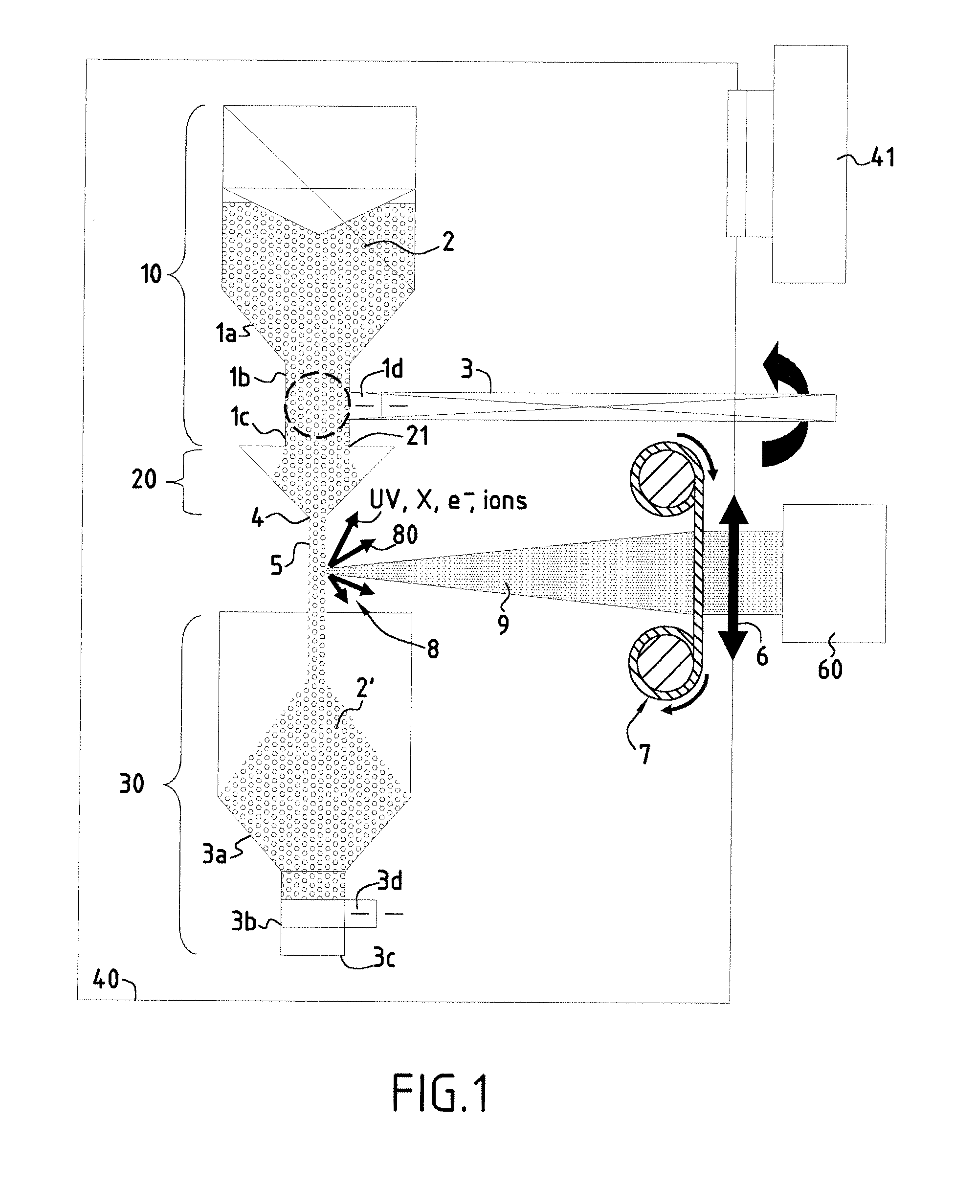 Method and Apparatus For Generating Radiation or Particles By Interaction Between a Laser Beam and a Target